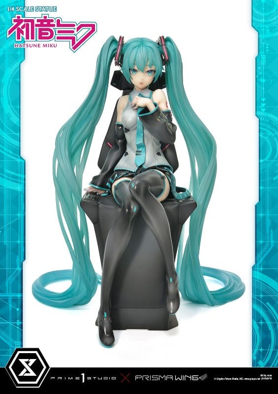 PRIME 1 STUDIO PRISMA WING Hatsune Miku "Art by neco" 1/4 Scale Statue