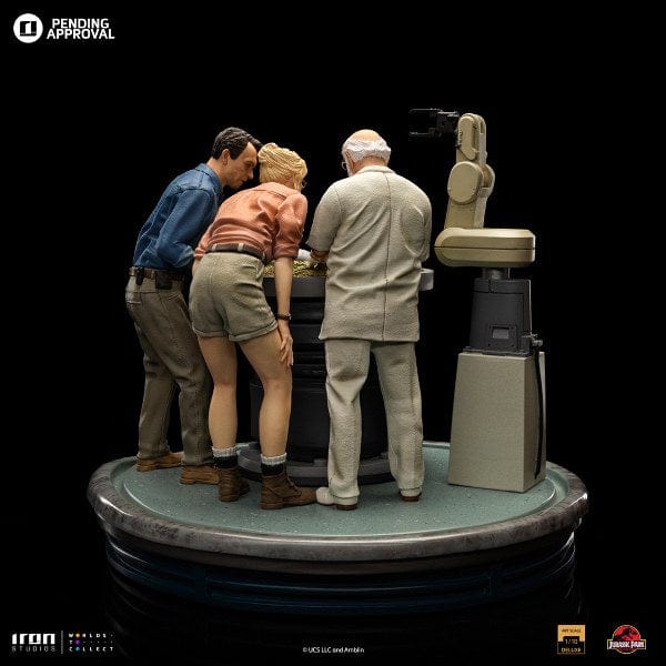 IRON STUDIOS Dino Hatching Deluxe - Jurassic Park - Art Scale 1/10