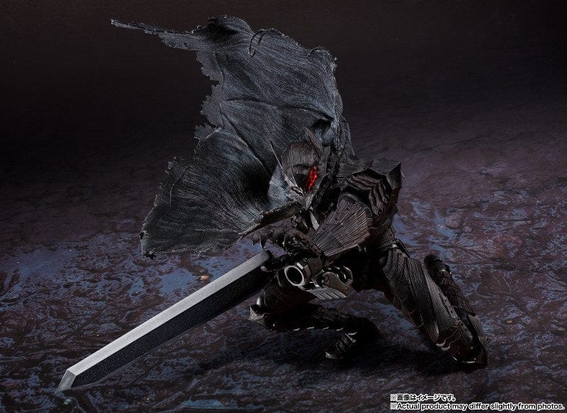 BANDAI SPIRITS Berserk S.H.Figuarts Guts (Berserker Armor -Heat of Passion-) Figure