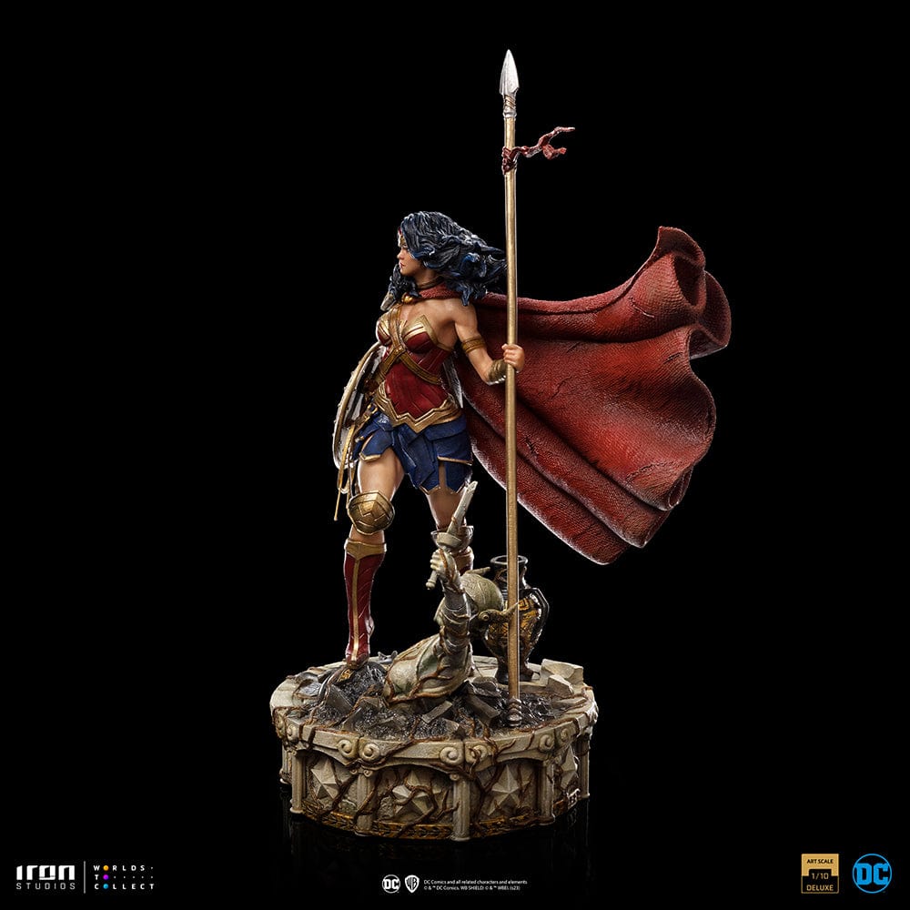 IRON STUDIOS Wonder Woman Unleashed - DC Comics - Art Scale 1/10