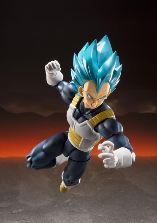 BANDAI SPIRITS Dragon Ball Super: Broly S.H.Figuarts Super Saiyan God Super Saiyan Vegeta (15th Anniversary Ver.) Exclusive