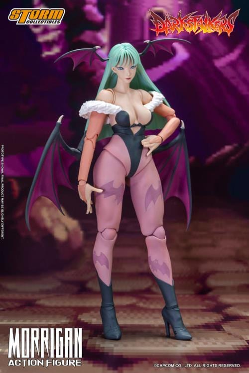 STORM COLLECTIBLES Darkstalkers Morrigan 1/12 Scale Figure