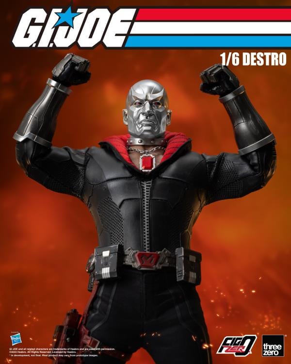 THREEZERO G.I. Joe FigZero Destro 1/6 Scale Collectible Figure