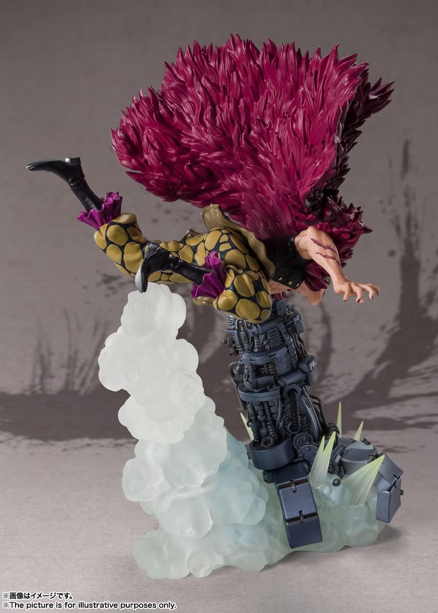 BANDAI SPIRITS One Piece FiguartsZERO [EXTRA BATTLE] EUSTASS.KID Three Captains Battle of Monsters (Repeat)