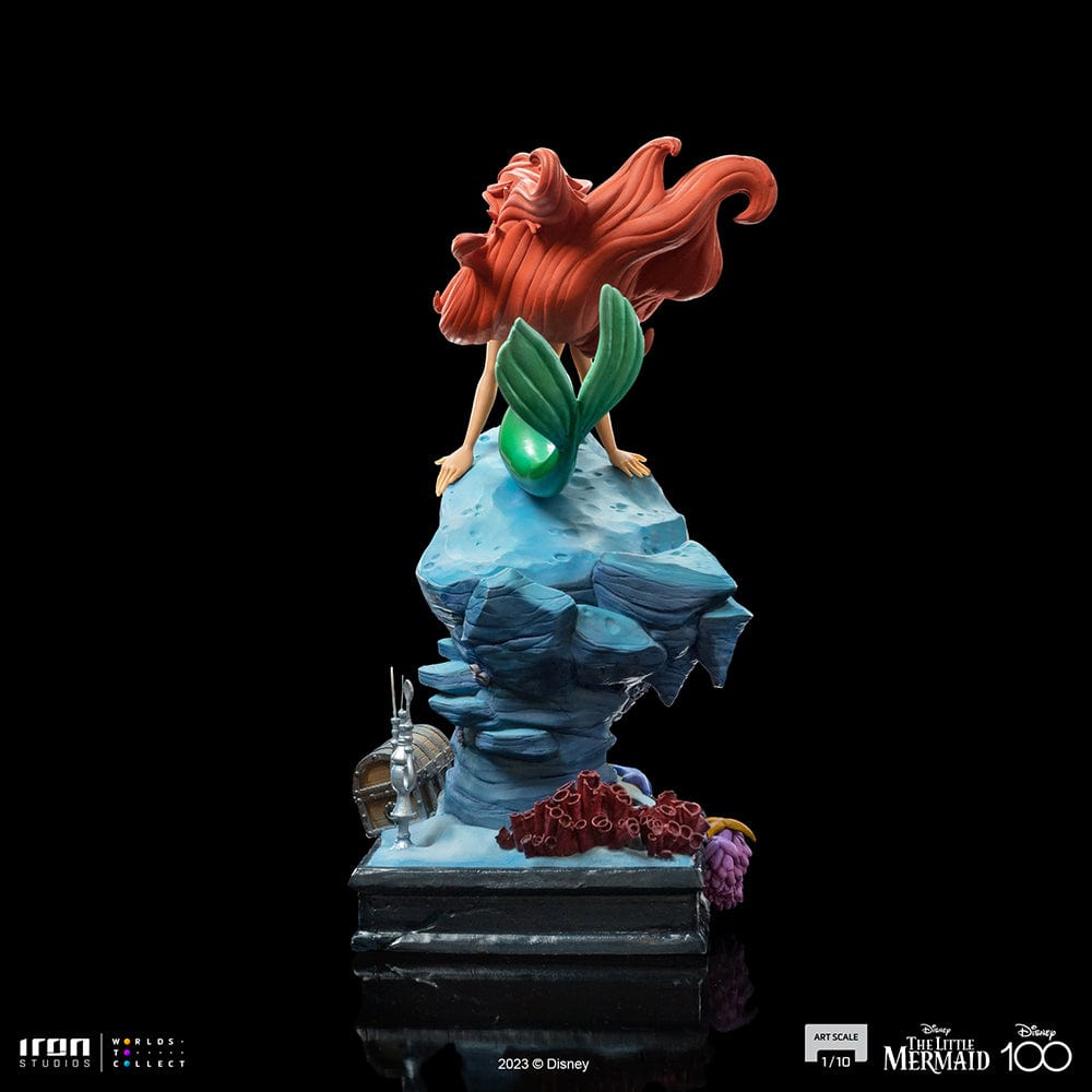 IRON STUDIOS Little Mermaid 100 Years Ver - Disney 100th - Little Mermaid - Art Scale 1/10