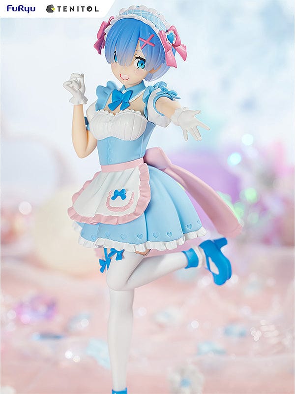 FURYU TENITOL Yumekawa Maid Rem & Ram Set With Bonus