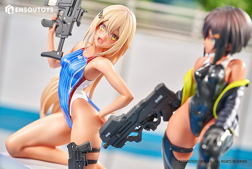 ENSOUTOYS ARMS NOTE Swim Team Bucho-chan and Kohai-chan Set