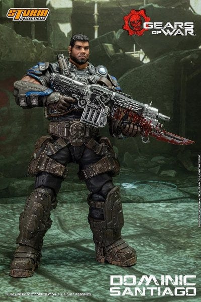 STORM COLLECTIBLES Gears of War Dominic Santiago 1/12 Scale Figure