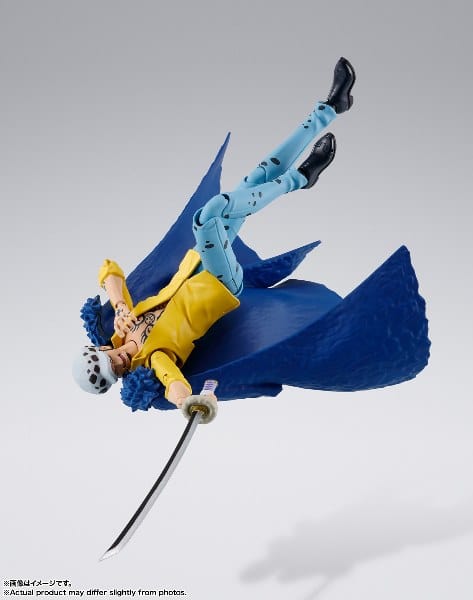 BANDAI SPIRITS One Piece S.H.Figuarts Trafalgar Law (The Raid on Onigashima) Figure