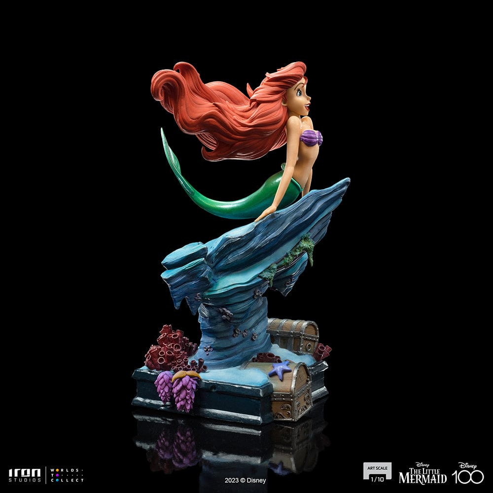 IRON STUDIOS Little Mermaid 100 Years Ver - Disney 100th - Little Mermaid - Art Scale 1/10