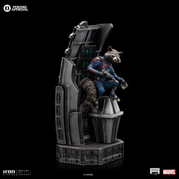 IRON STUDIOS Rocket Raccoon - Guardians of the Galaxy 3 - BDS Art Scale 1/10