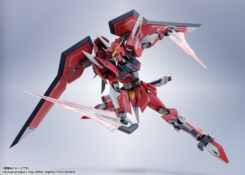 BANDAI SPIRITS Mobile Suit Gundam SEED Freedom Metal Robot Spirits Immortal Justice Gundam + Figuarts mini Athrun Zala