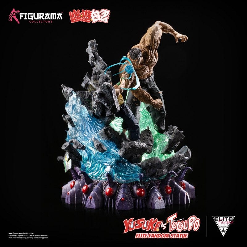 FIGURAMA YU YU HAKUSHO: YUSUKE VS TOGURO ELITE FANDOM STATUE