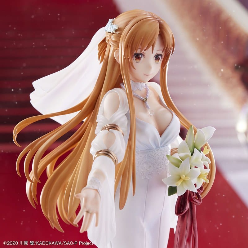 DESIGN COCO Sword Art Online Asuna (Wedding Dress Ver.) 1/7 Scale Figure