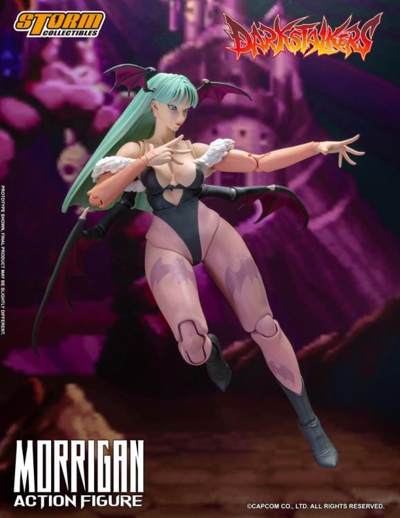 STORM COLLECTIBLES Darkstalkers Morrigan 1/12 Scale Figure