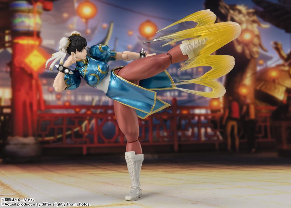 BANDAI SPIRITS Street Fighter 6 S.H.Figuarts Chun-Li (Outfit 2 Ver.)