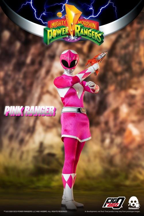 THREEZERO Mighty Morphin Power Rangers FigZero Pink Ranger 1/6 Scale Figure