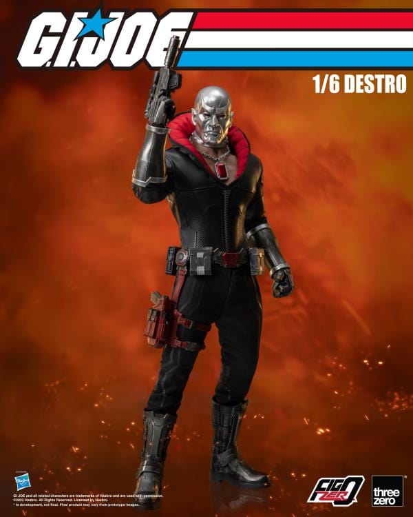 THREEZERO G.I. Joe FigZero Destro 1/6 Scale Collectible Figure