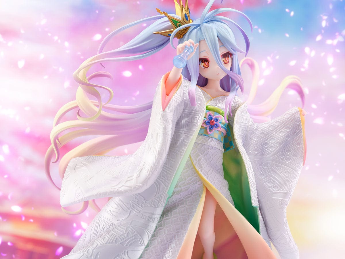 FURYU No Game No Life F:Nex Shiro (Shiromuku Ver.) 1/7 Scale Figure