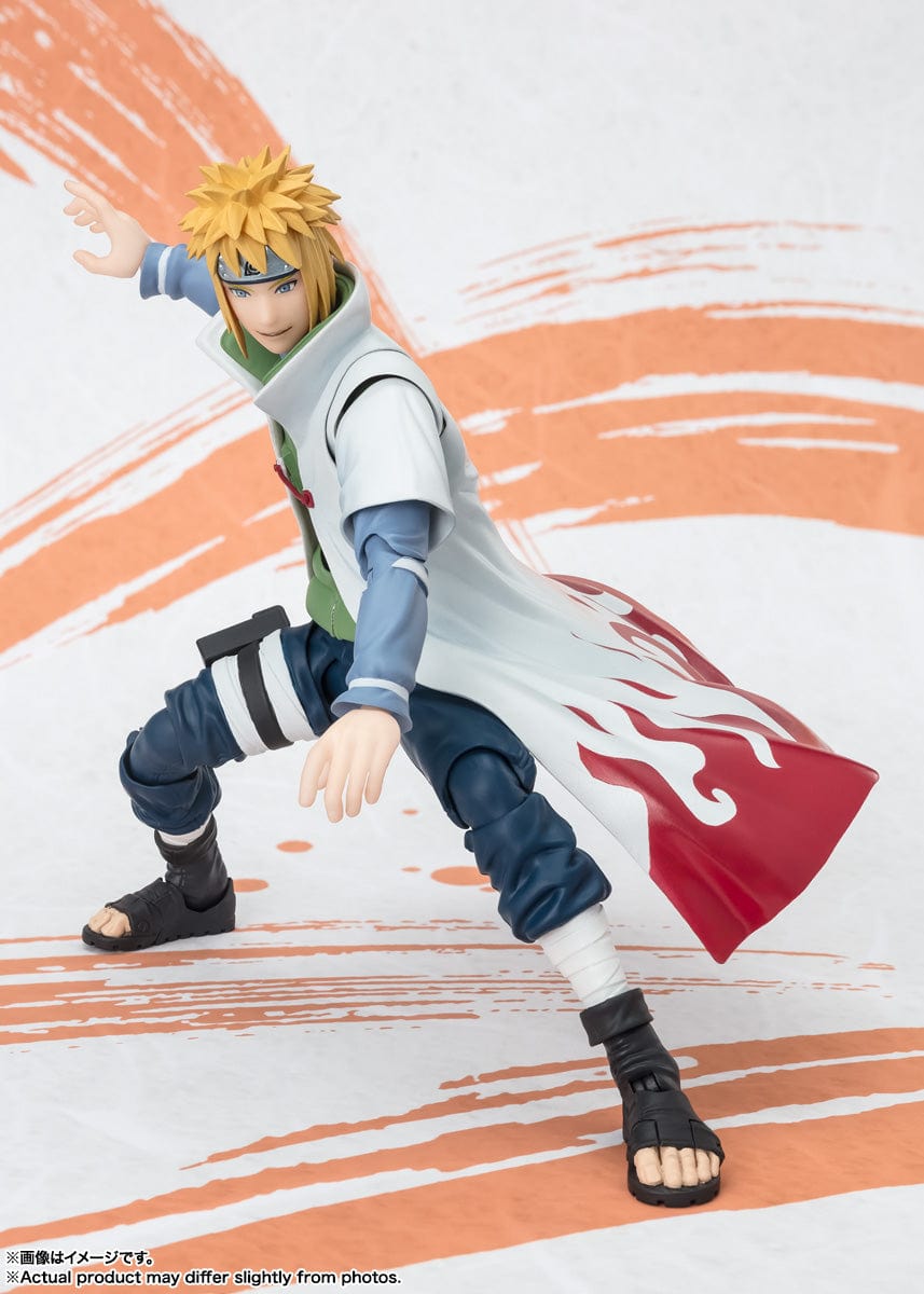 BANDAI SPIRITS Naruto: Shippuden S.H.Figuarts Minato Namikaze (NARUTOP99 Edition)