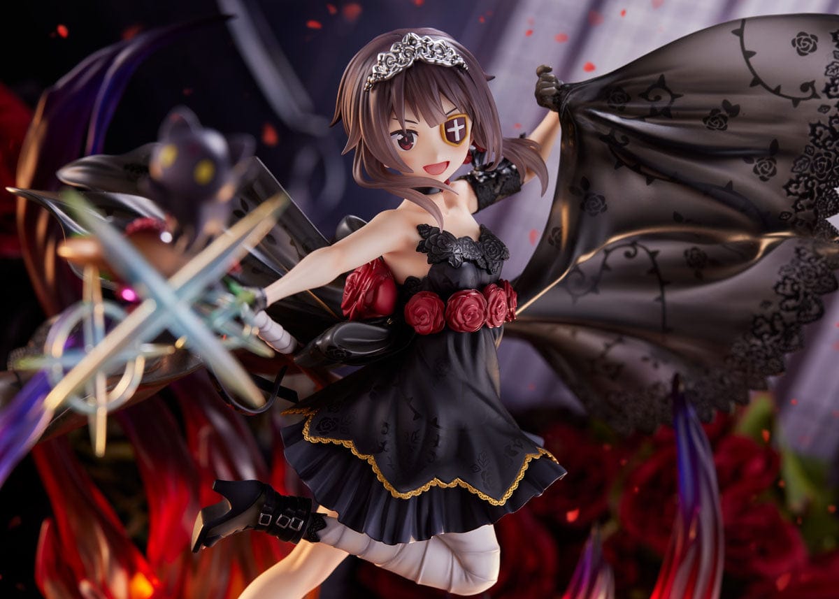 FURYU KonoSuba F:Nex Megumin (The Black Rose Dress Ver.) 1/7 Scale Figure