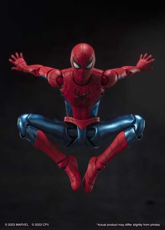 BANDAI SPIRITS Spider-Man: No Way Home S.H.Figuarts Spider-Man (New Red & Blue Suit)