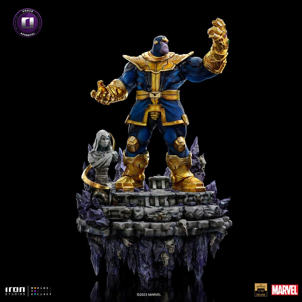 IRON STUDIOS Thanos Deluxe - Infinity Gauntlet Diorama - BDS Art Scale 1/10