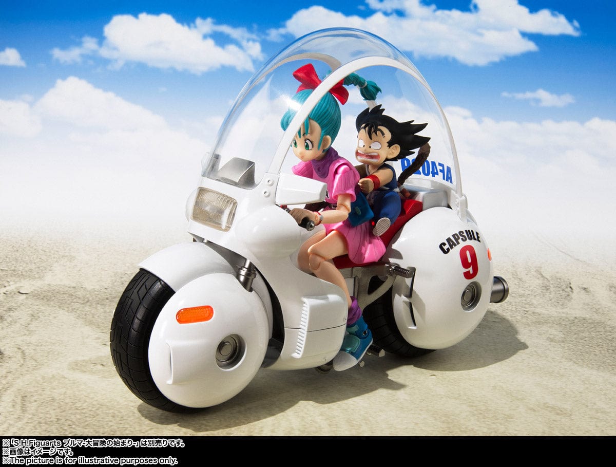 BANDAI SPIRITS Dragon Ball Z S.H.Figuarts Bulma‘s Motorcycle (HOIPOI CAPSULE No.9)