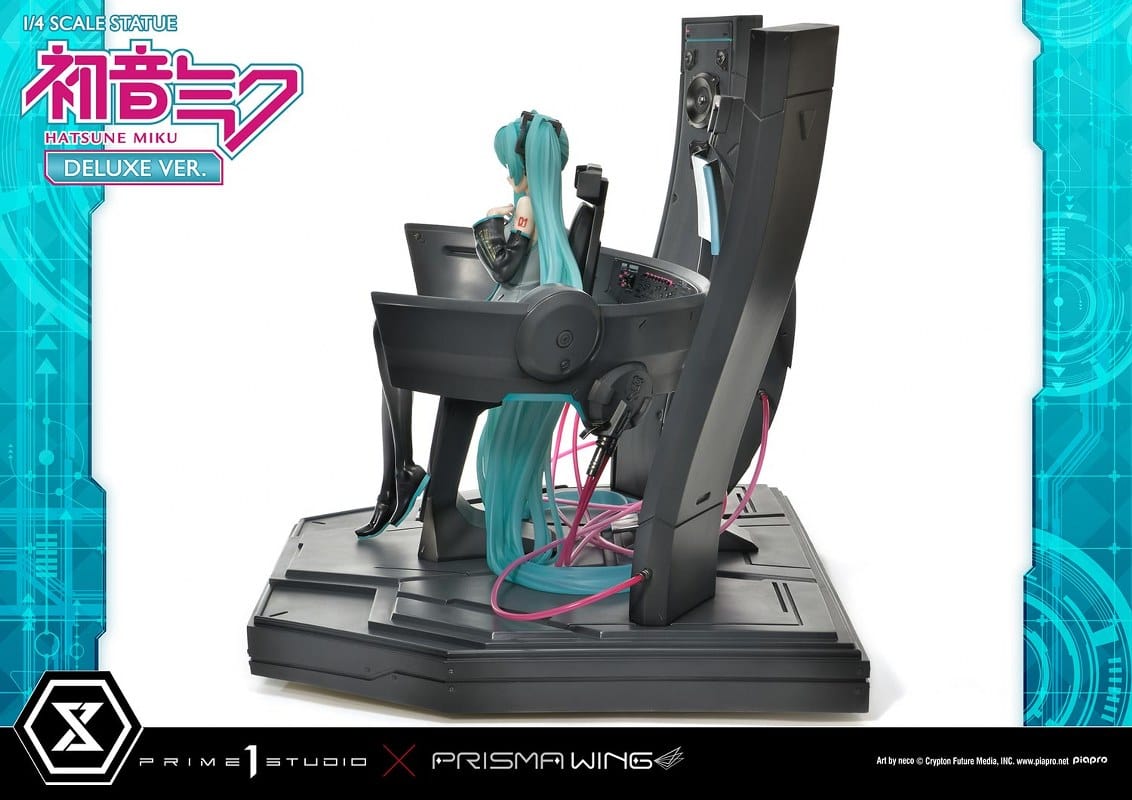 PRIME 1 STUDIO PRISMA WING Hatsune Miku "Art by neco" Deluxe Version 1/4 Scale Statue