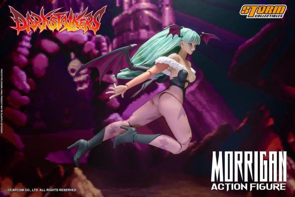 STORM COLLECTIBLES Darkstalkers Morrigan 1/12 Scale Figure