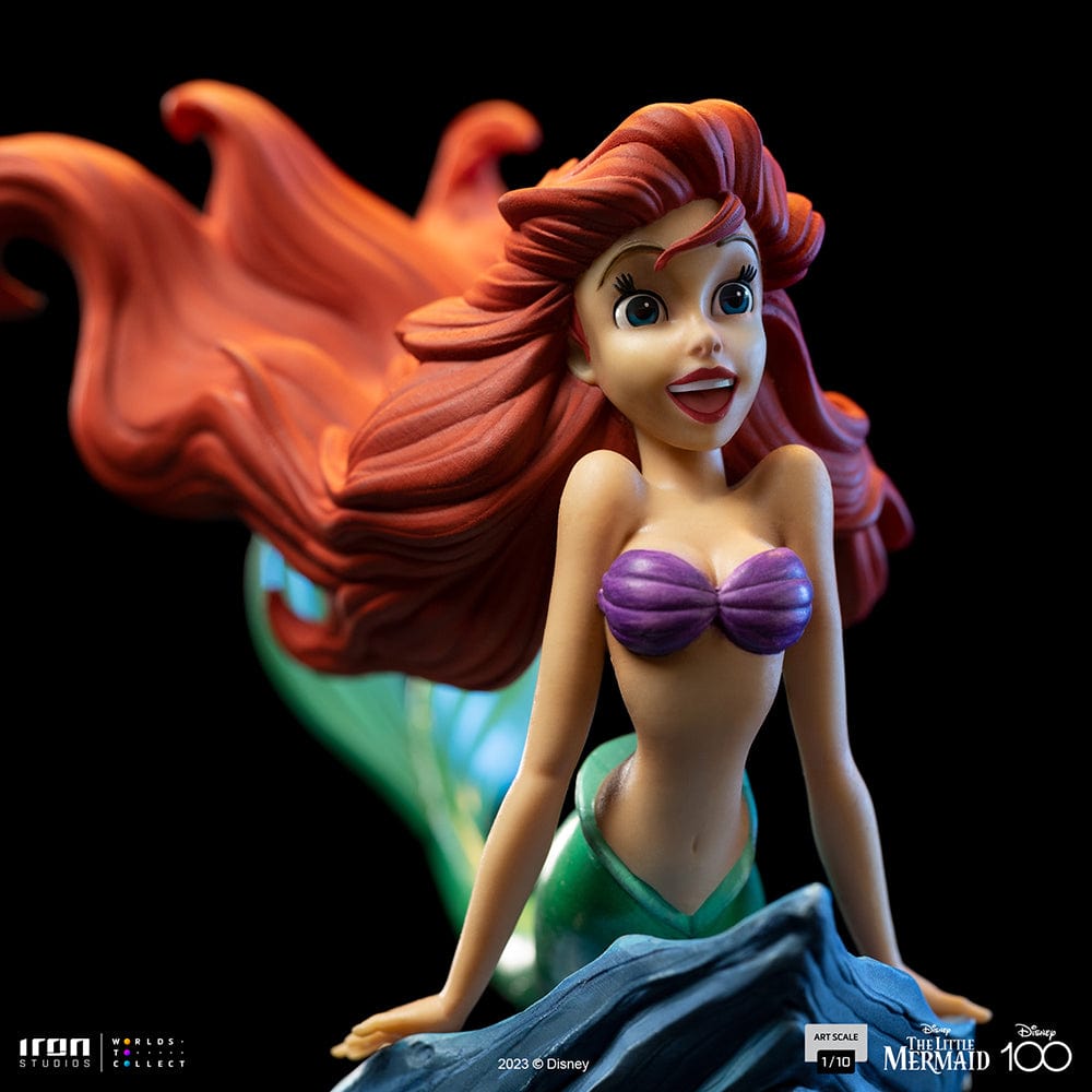 IRON STUDIOS Little Mermaid 100 Years Ver - Disney 100th - Little Mermaid - Art Scale 1/10