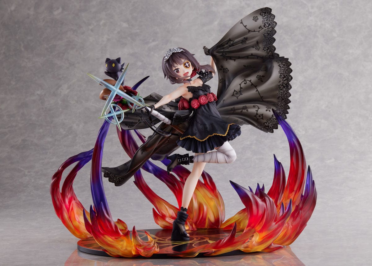 FURYU KonoSuba F:Nex Megumin (The Black Rose Dress Ver.) 1/7 Scale Figure