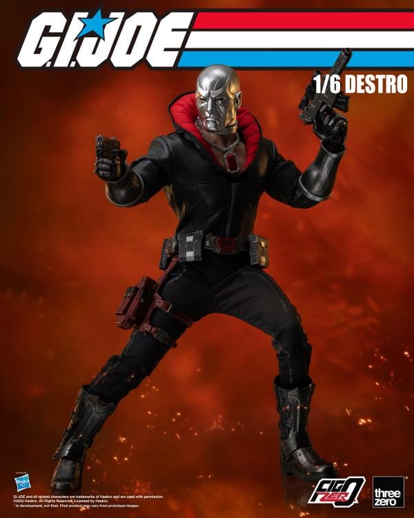 THREEZERO G.I. Joe FigZero Destro 1/6 Scale Collectible Figure