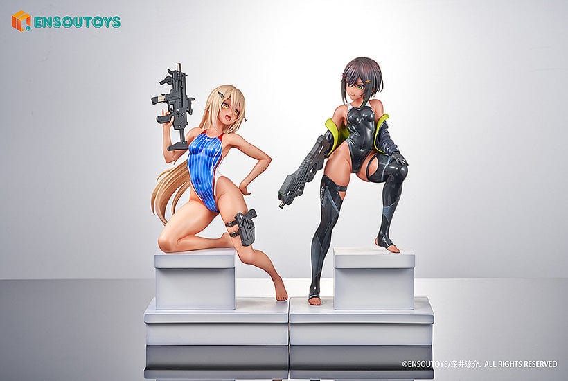 ENSOUTOYS ARMS NOTE Swim Team Bucho-chan and Kohai-chan Set