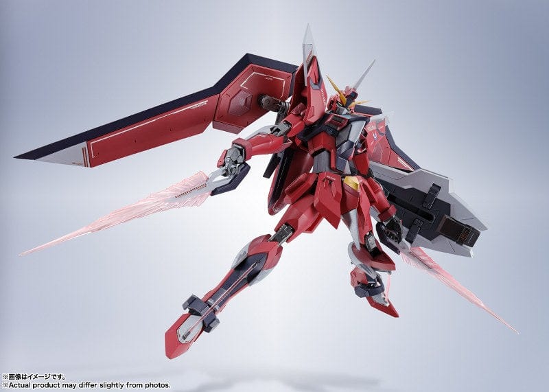 BANDAI SPIRITS Mobile Suit Gundam SEED Freedom Metal Robot Spirits Immortal Justice Gundam + Figuarts mini Athrun Zala