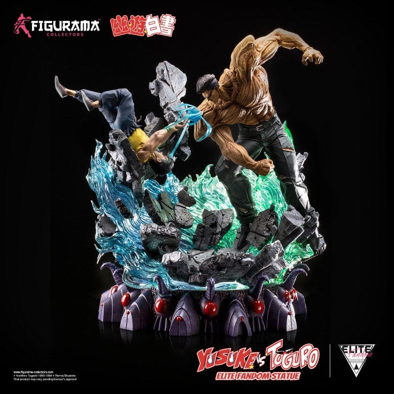 FIGURAMA YU YU HAKUSHO: YUSUKE VS TOGURO ELITE FANDOM STATUE