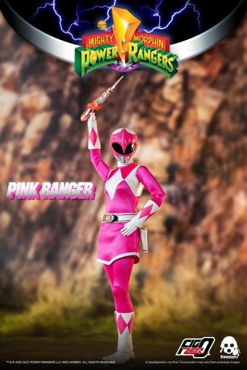 THREEZERO Mighty Morphin Power Rangers FigZero Pink Ranger 1/6 Scale Figure