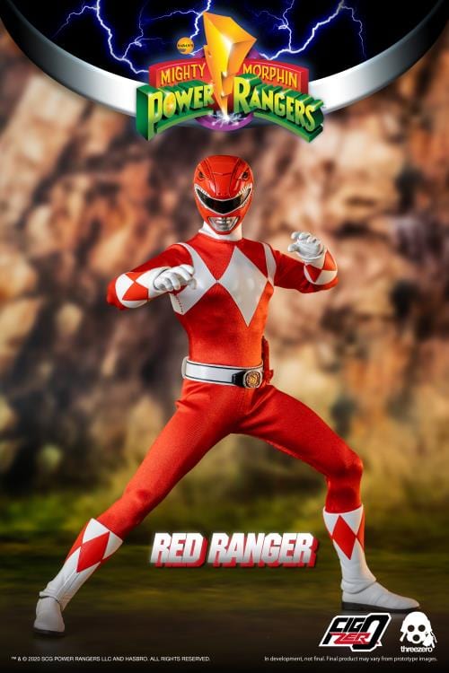 THREEZERO Mighty Morphin Power Rangers FigZero Red Ranger 1/6 Scale Figure