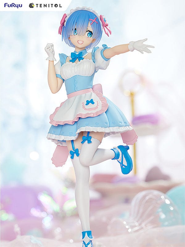 FURYU TENITOL Yumekawa Maid Rem & Ram Set With Bonus