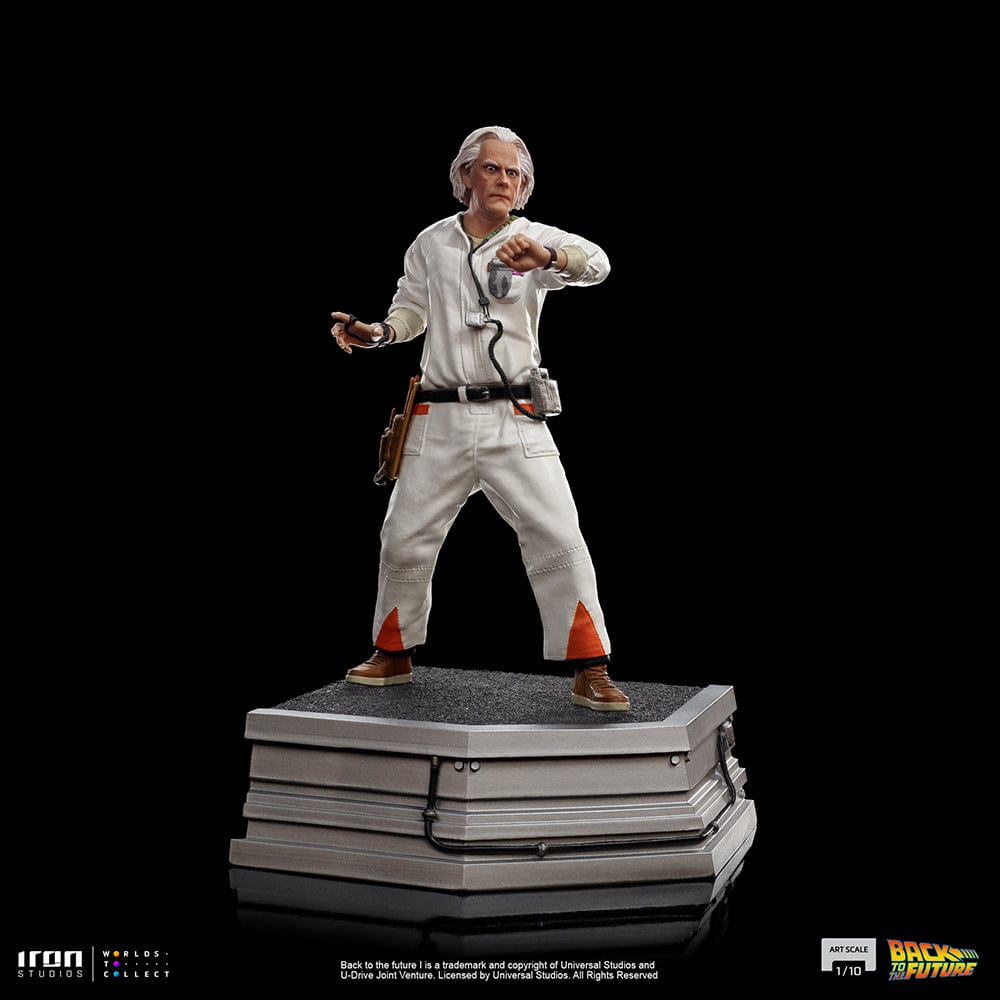 IRON STUDIOS Doc Brown - Back to the Future - Art Scale 1/10