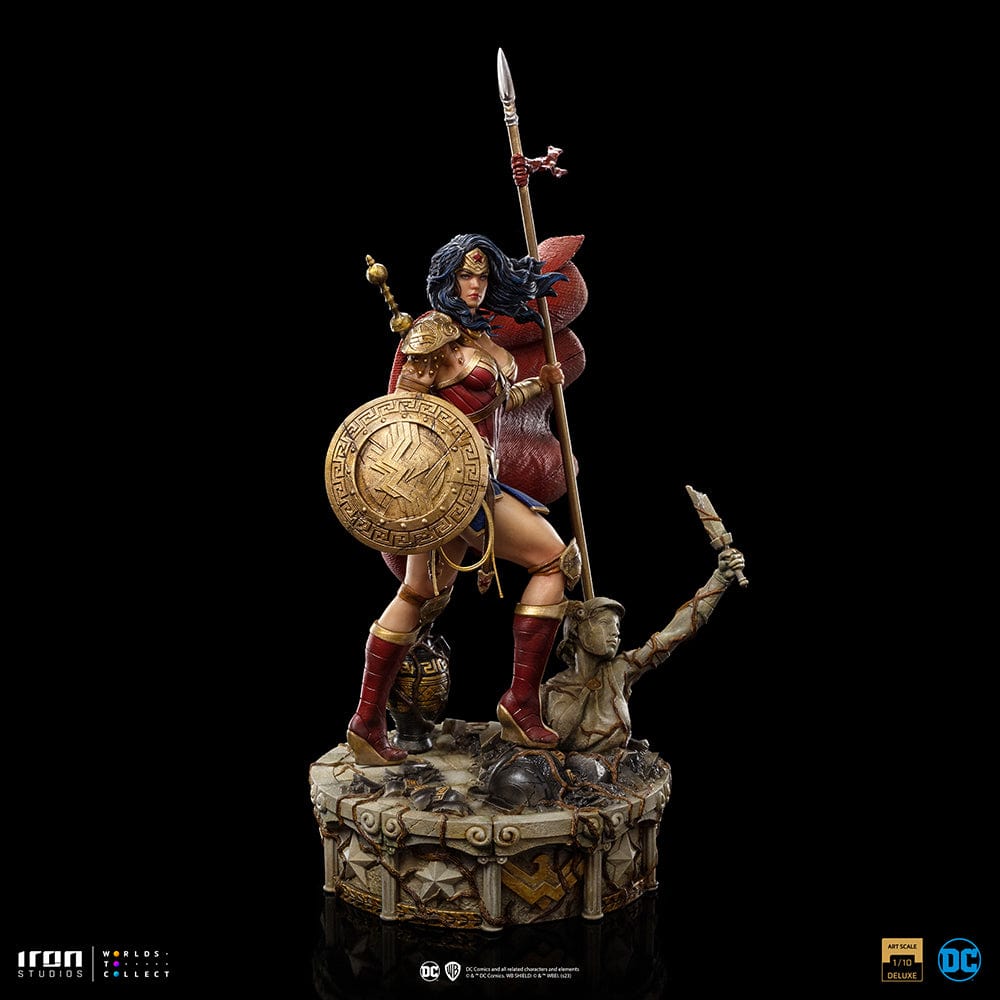 IRON STUDIOS Wonder Woman Unleashed - DC Comics - Art Scale 1/10