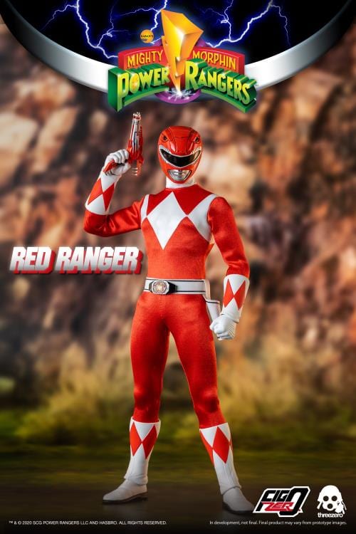 THREEZERO Mighty Morphin Power Rangers FigZero Red Ranger 1/6 Scale Figure