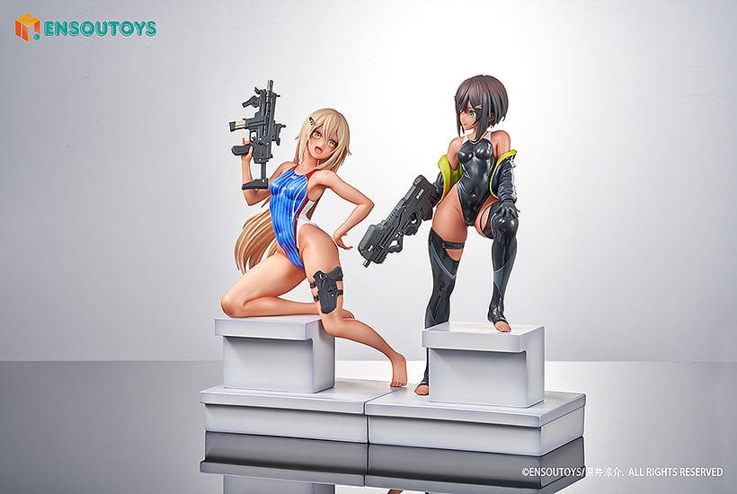 ENSOUTOYS ARMS NOTE Swim Team Bucho-chan and Kohai-chan Set