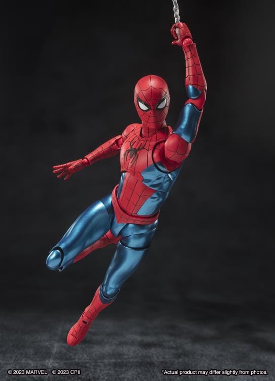 BANDAI SPIRITS Spider-Man: No Way Home S.H.Figuarts Spider-Man (New Red & Blue Suit)