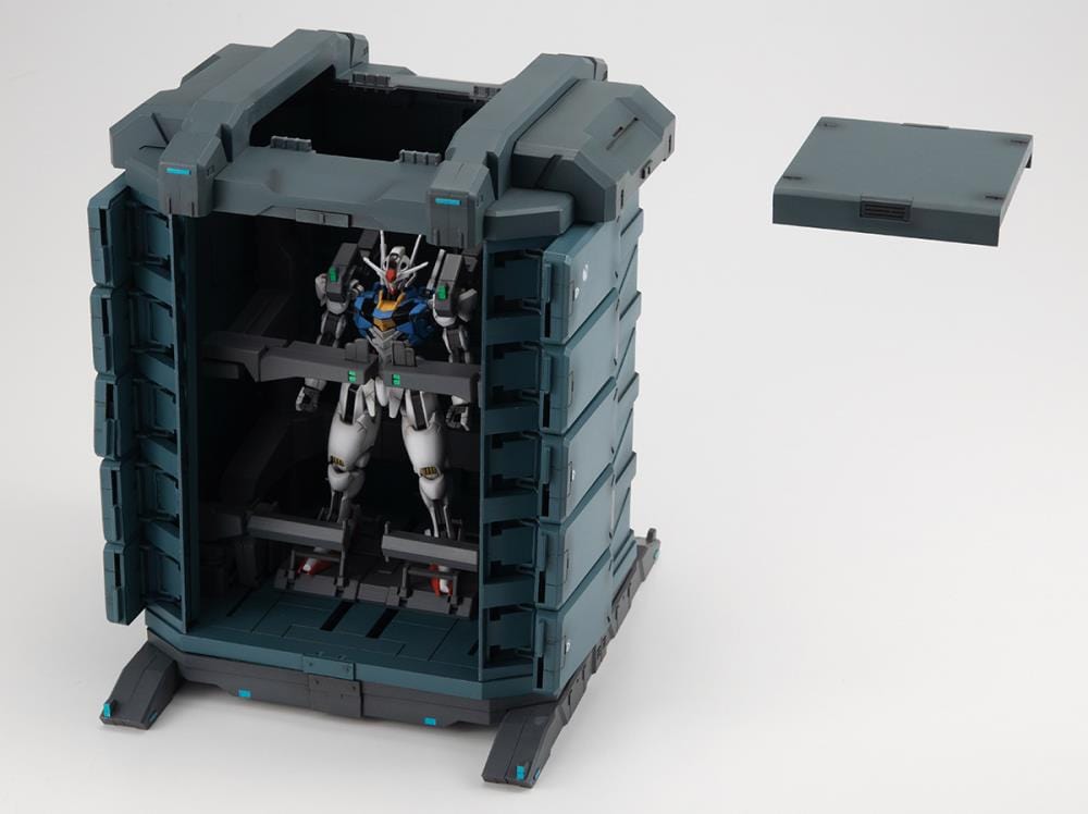 MEGAHOUSE Realistic Model Series Mobile Suit Gundam: The Witch from Mercury - G-Structure [GS07-A] MS Container (Weathered Color Edition)