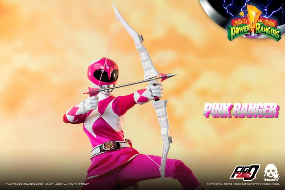 THREEZERO Mighty Morphin Power Rangers FigZero Pink Ranger 1/6 Scale Figure