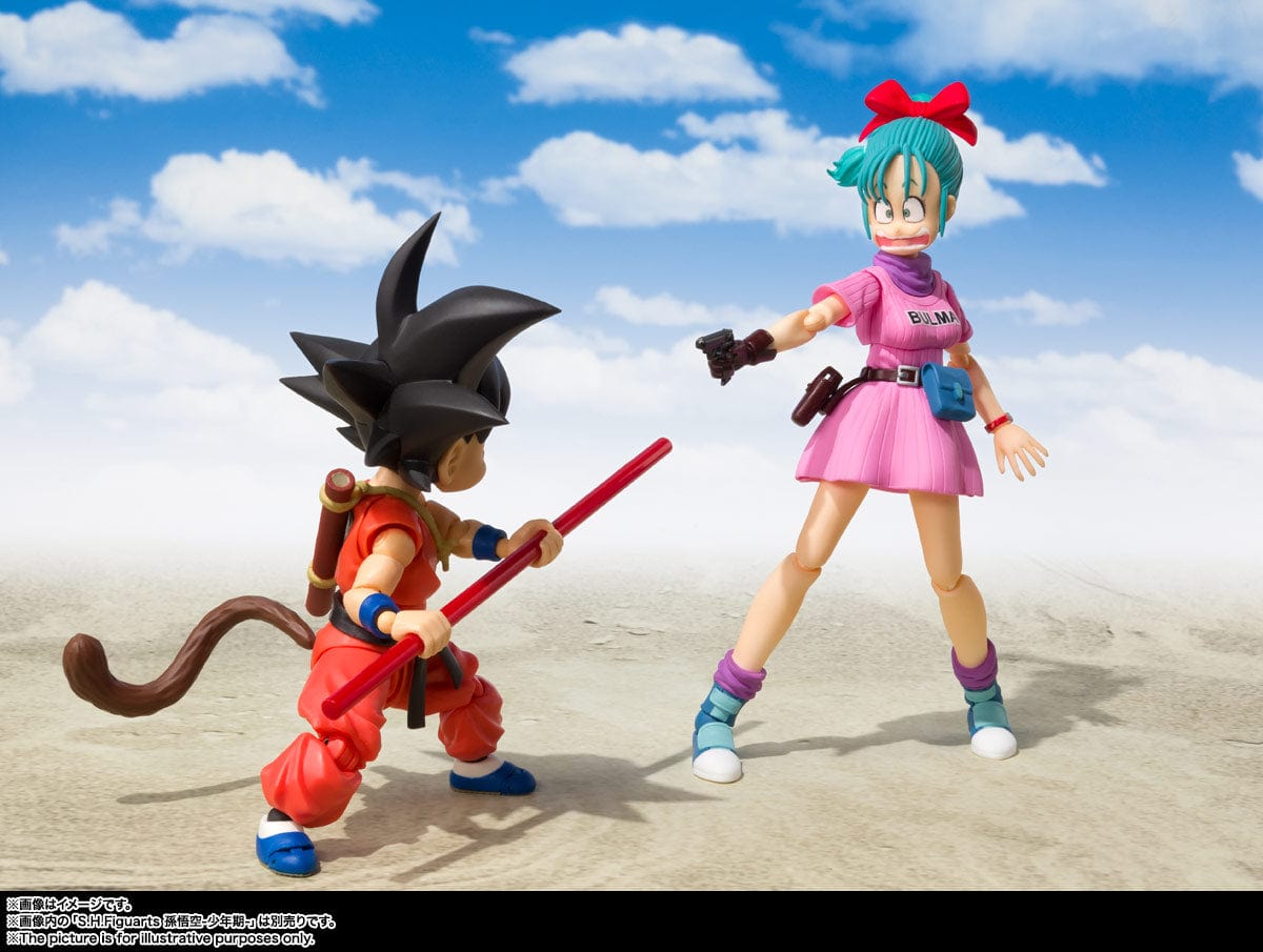 BANDAI SPIRITS Dragon Ball Z S.H.Figuarts Bulma (Beginning of a Great Adventure)