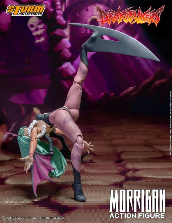 STORM COLLECTIBLES Darkstalkers Morrigan 1/12 Scale Figure