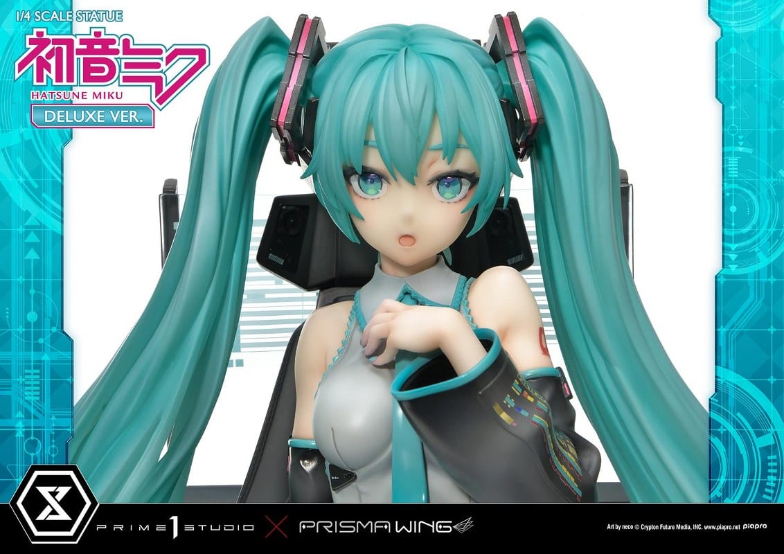 PRIME 1 STUDIO PRISMA WING Hatsune Miku "Art by neco" Deluxe Version 1/4 Scale Statue