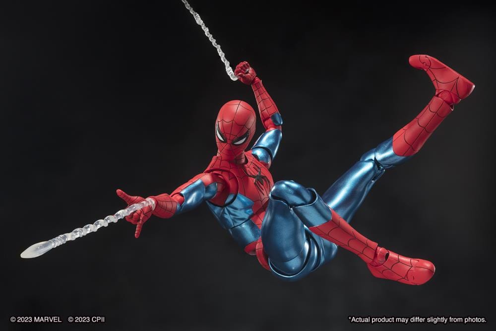 BANDAI SPIRITS Spider-Man: No Way Home S.H.Figuarts Spider-Man (New Red & Blue Suit)